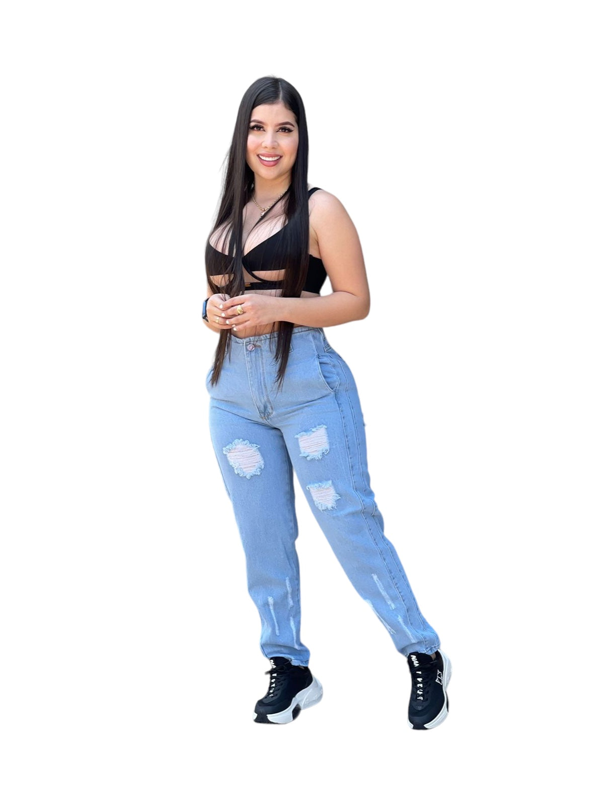 Jeans Mom Destroyed Ref:Aurora