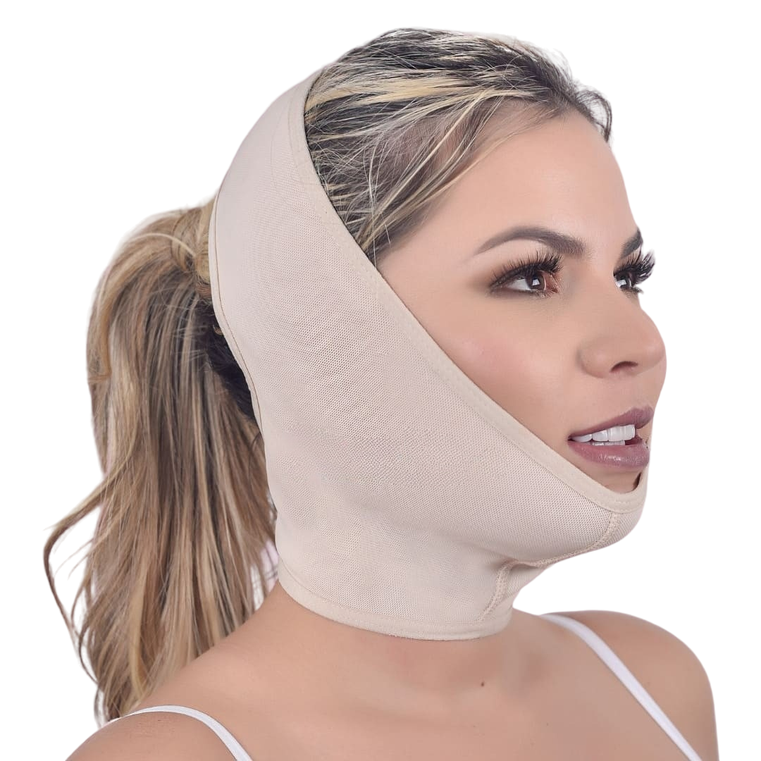 Faja Mentonera Papada Post Quirurgica