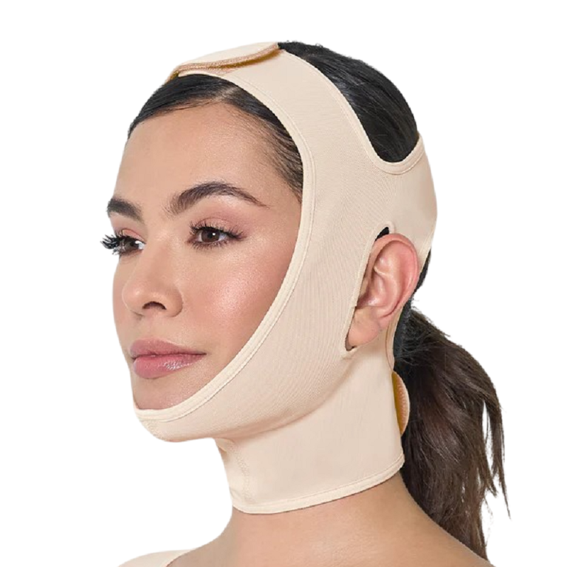 Mentonera con Velcro Post Operatoria | Compresión Facial
