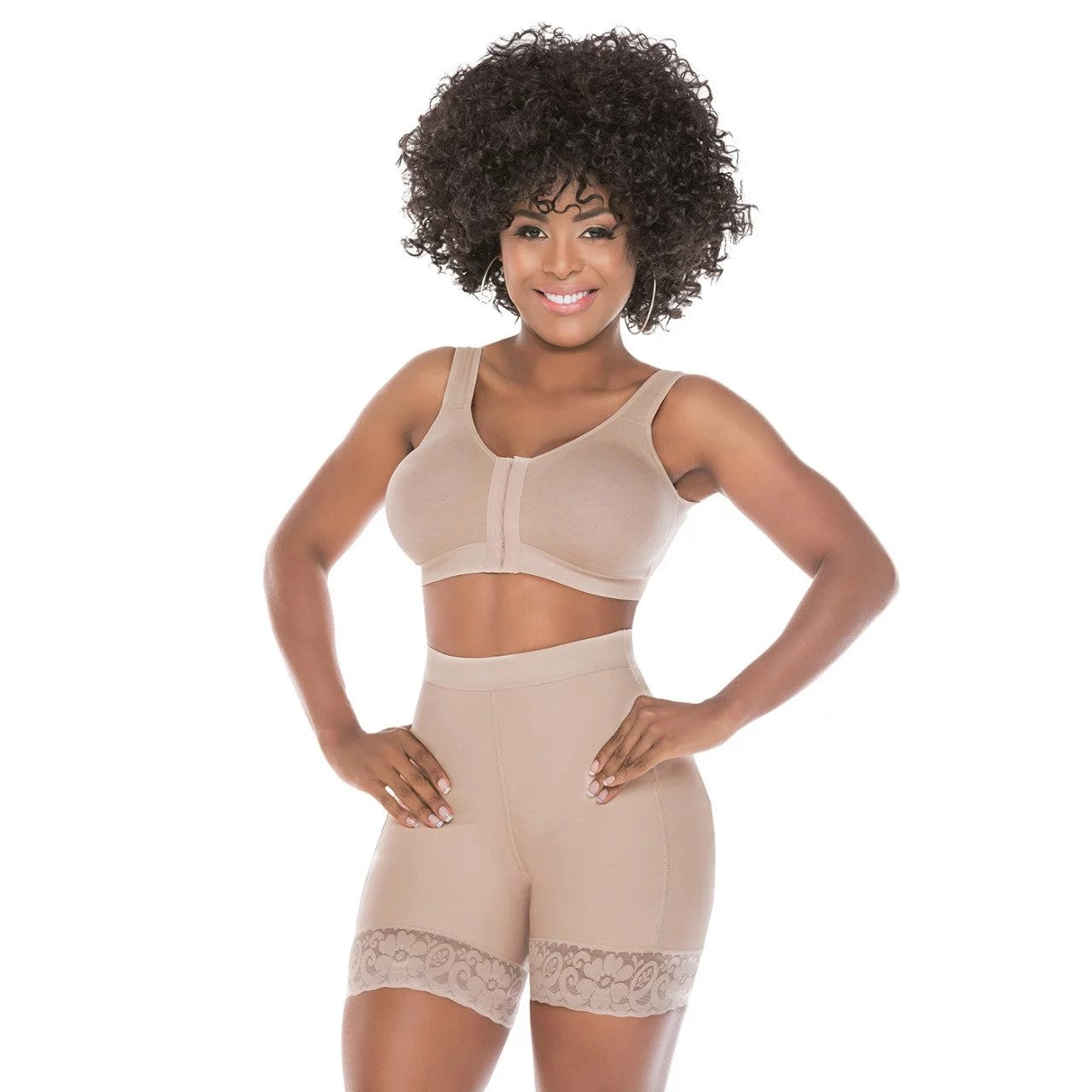 Faja Short Levanta Cola Abierta Con Control Abdominal Ref: Noah