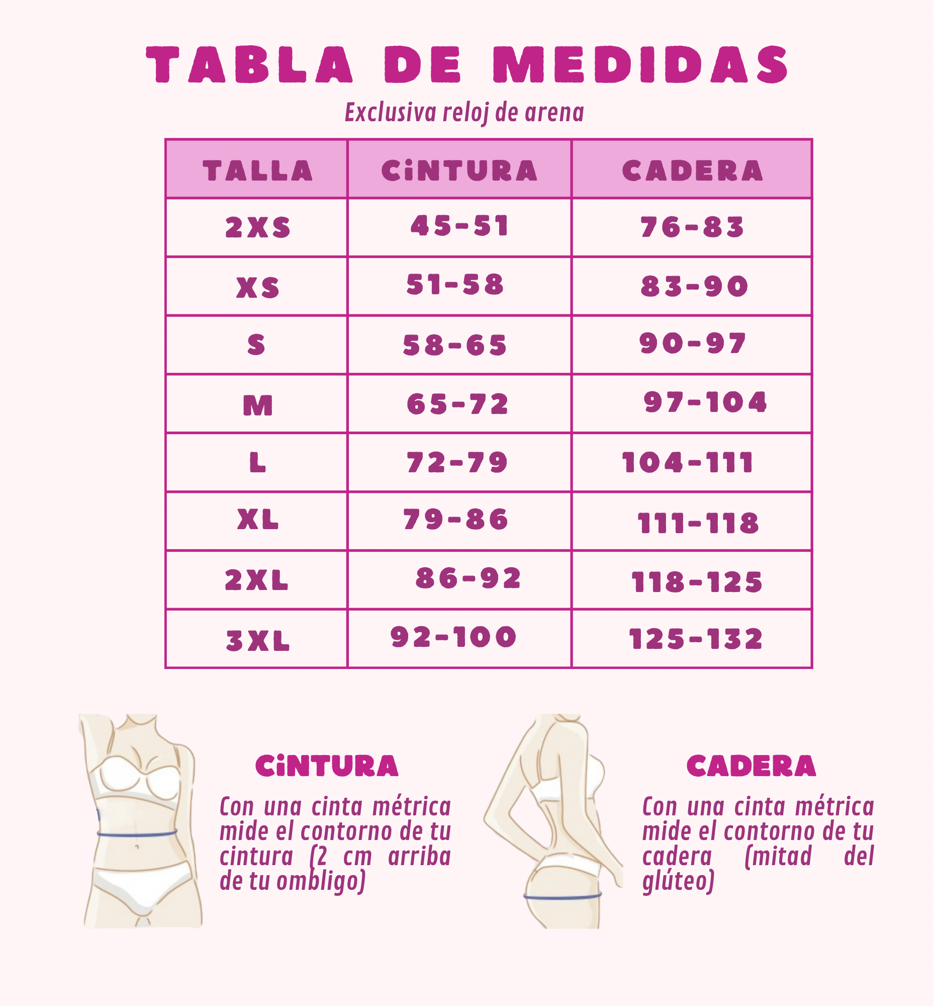 Faja Reloj de Arena Reductora Cintura Extrema Varillas Ref: Natasha